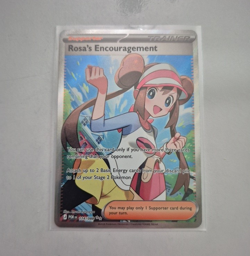 Nintendo Pokemon TCG Rosa's Encouragement 114/088 POK EN Full Art Holo English - Image 1