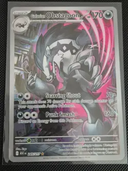 Pokemon TCG - 245/217 Galarian Obstagoon- Ascended Heroes - NM - Image 1