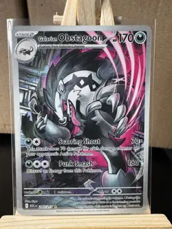 Galarian Obstagoon 245/217 - Pokemon TCG - Ascended Heroes Illustration Rare NM - Image 1