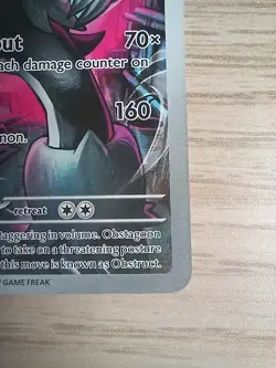 Pokemon TCG Galarian Obstagoon 245/217 Ascended Heroes Illustration Rare NM - Image 5