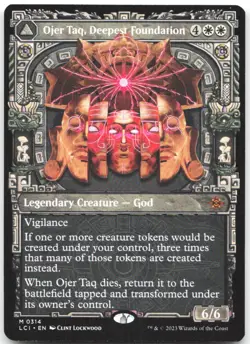 Ojer Taq, Deepest Foundation (Showcase) M The Lost Caverns of Ixalan 314 LP - Image 1