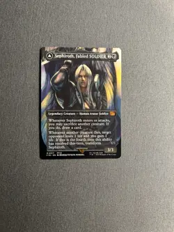 Sephiroth, Fabled SOLDIER (0317) (Borderless) Final Fantasy Regular - Image 2