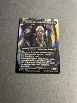 Sephiroth, Fabled SOLDIER (0317) (Borderless) Final Fantasy Regular - Image 3