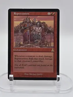 Repercussion Urza's Destiny 95/143 Rare Enchantment Regular English Wizards WotC - Image 1