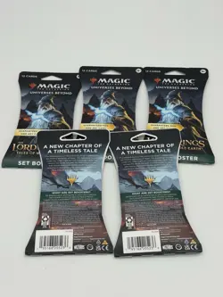 MTG The Lord of the Rings: Tales of Middle-Earth Sleeved Set Booster Pack - New - Image 2