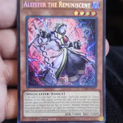 Konami Yu-Gi-Oh! Aleister the Reminiscent CORI-EN015 Secret Rare - Image 1