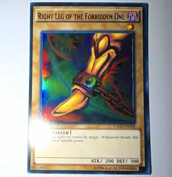 Konami Yu-Gi-Oh! Right Leg of the Forbidden One YGLD-ENA18 Ultra Rare Foil - Image 1