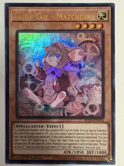 YUGIOH- Fairy Tail - Matchgiru - BLZD-EN016 - Ultra Rare - 1st Edition - Image 1