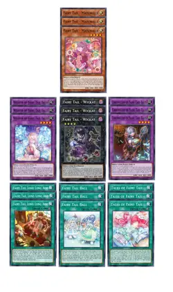 Fairy Tail Deck Core 21 Cards BLZD Blazing Dominion YuGiOh Preorder - Image 1