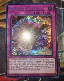 Yugioh Dominus Purge MP25-EN095 Prismatic Secret Rare 1st Edition NM - Image 2