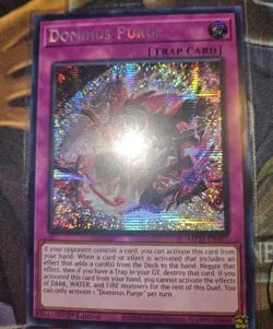 Yugioh Dominus Purge MP25-EN095 Prismatic Secret Rare 1st Edition NM - Image 3