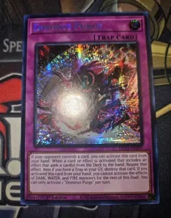 Yugioh Dominus Purge MP25-EN095 Prismatic Secret Rare 1st Edition NM - Image 4