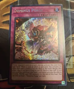 Yugioh Dominus Purge MP25-EN095 Prismatic Secret Rare 1st Edition NM - Image 5