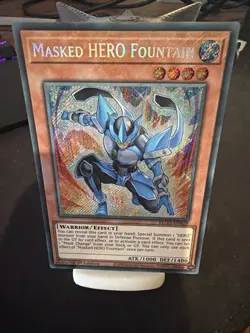 M/NM Masked Hero Fountain | BLGG-EN029 | Secret Rare | 1st Edition | Yugioh TCG - Image 1