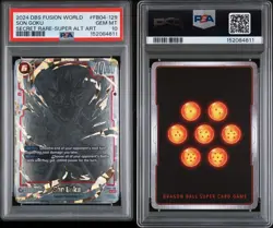 PSA 10 Son Goku FB04-129 Secret Rare Super Alt Art DB Fusion World SCR - Image 5