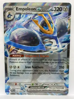 Empoleon ex - 070/094 - Double Rare - Phantasmal Flames - Pokemon - NM - Image 1