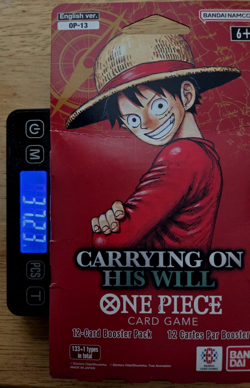 One Piece Carrying On His Will Sleeved Booster Packs (3) - Image 3