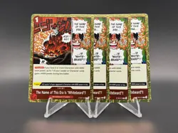 The Name of This Era Is “Whitebeard”!! ST30-015 x4 Playset - One Piece TCG Eng - Image 1