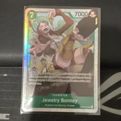 Bandai One Piece CCG Jewelry Bonney SR Foil Alt Art EB02-015 7000 Cost 7 - Image 1