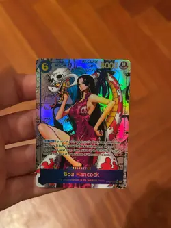 Boa Hancock OP07-051 SR Alt Art Special One Piece NEAR MINT - Image 2