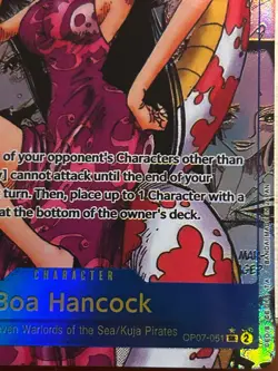 Boa Hancock OP07-051 SR Alt Art Special One Piece NEAR MINT - Image 4