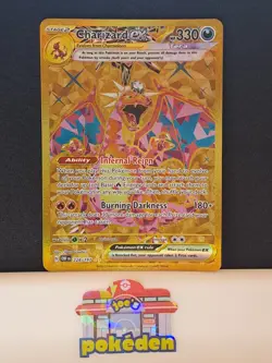 Charizard ex 228/197 Sv03: Obsidian Flames Holo Hyper Rare Pokemon TCG NM - Image 1