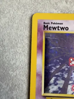 Mewtwo 10/102 Base Set Unlimited Holo Rare - Pokemon TCG - LP - Image 3