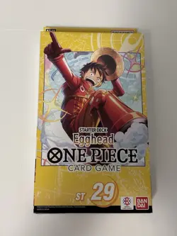 Bandai One Piece TCG St 29 Starter Deck Egghead W/Promo Pack Factory Sealed New - Image 2