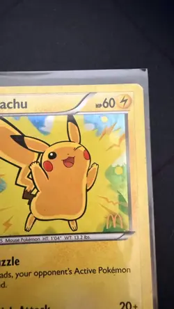 Pikachu 5/12 Holo Promo McDonald's Collection 2014 Pokemon TCG Card - Image 3
