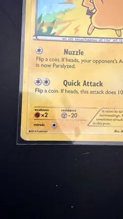 Pikachu 5/12 Holo Promo McDonald's Collection 2014 Pokemon TCG Card - Image 4