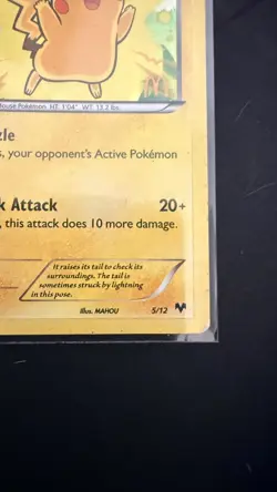 Pikachu 5/12 Holo Promo McDonald's Collection 2014 Pokemon TCG Card - Image 5