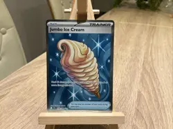 Pokemon TCG Jumbo Ice Cream Chaos Rising Full Art Nm Condition 109/086 - Image 1