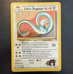 Erika's Dragonair Gym Heroes Holo Rare 4/132 English 2000 80 HP Unlimited - Image 1