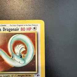 Erika's Dragonair Gym Heroes Holo Rare 4/132 English 2000 80 HP Unlimited - Image 2