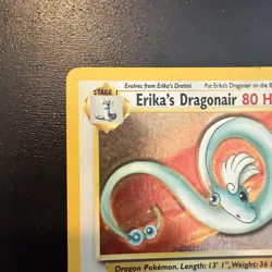 Erika's Dragonair Gym Heroes Holo Rare 4/132 English 2000 80 HP Unlimited - Image 3
