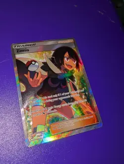 Zinnia - 70/70- Pokemon Dragon Majesty Full Art Ultra Rare Card Pokemon TCG - Image 2