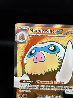 Mamoswine ex 174/159 Journey Together Ultra Rare Full Art Holo - Image 2