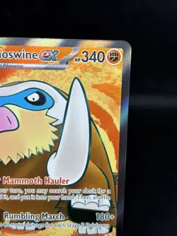 Mamoswine ex 174/159 Journey Together Ultra Rare Full Art Holo - Image 3