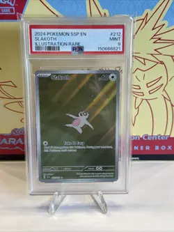 2024 Pokemon TCG Surging Sparks Slakoth IR #212/191 Mint 9! - Image 1