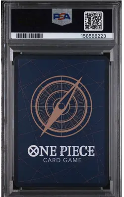 PSA 10 GEM MINT Nami Alt Art #086 OP15-EB04 EN One Piece Card 2026 - Image 2