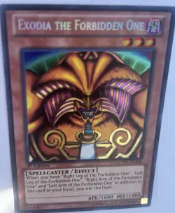 Exodia the Forbidden One Yugioh Card First Edition Not Graded - Image 2