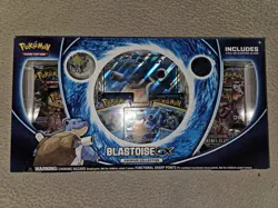 Pokemon Blastoise GX Premium Collection Box Sun & Moon Squirtle Wartortle Promo - Image 1