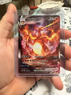 Pokemon TCG VMAX SWSH261 Black Star Holo Godzilla Charizard Mint Gradable - Image 1