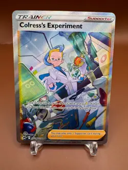Colress's Experiment GG59/GG70 Crown Zenith Galarian Gallery Pokemon Holo NM - Image 1