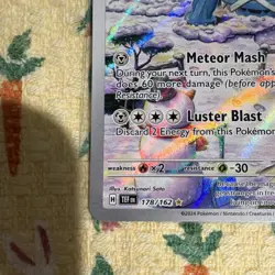 Nintendo Metagross 178/162 Temporal Forces Stage 2 illustration Rare EN - Image 4
