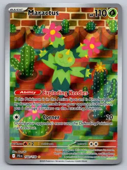Maractus 160/159 Illustration Rare Journey Together Pokemon Holo Near Mint - Image 1
