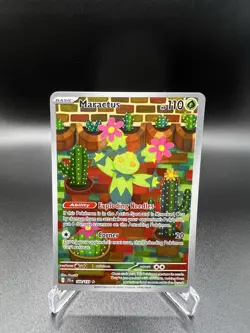 Maractus 160/159 Illustration Rare Journey Together Pokemon Holo Near Mint - Image 1