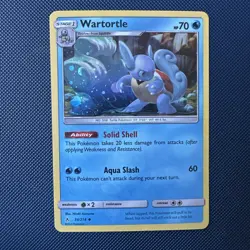 Wartortle 34/214 NM Uncommon Holo Unbroken Bonds 2019 Pokemon TCG - Image 1