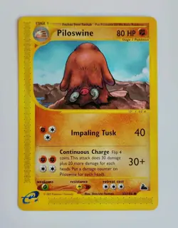 Piloswine 43/144 Uncommon Skyridge Pokemon LP 2003 TCG - Image 1