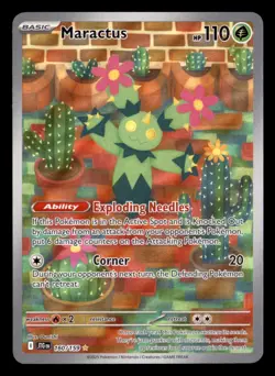 Maractus 160/159 Illustration Rare Journey Together Pokemon - Image 3